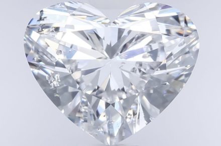 Diamond Natural 1,53Ct D-SI2 Heart - GIA2467137972 1