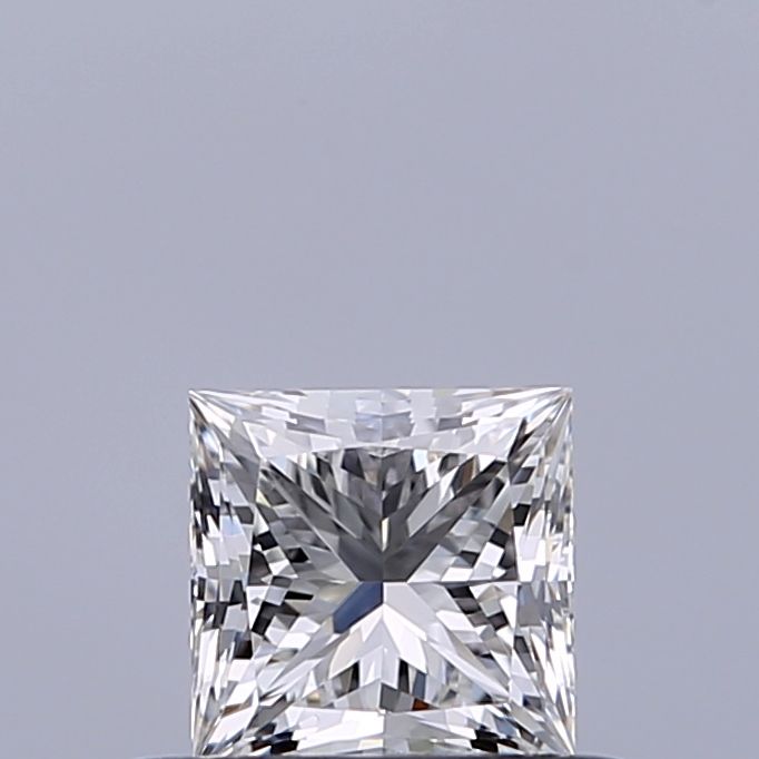 Diamond Natural 0,42Ct F-VVS1 Princess - GIA6551058887 1