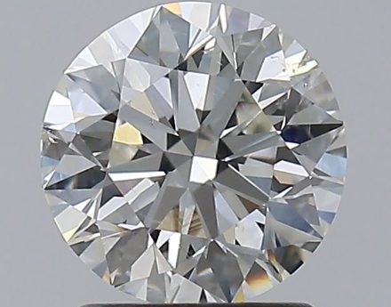 Diamond Natural 1,51Ct I-SI2 Round - GIA5232864868 1
