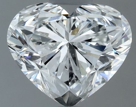 Diamond Natural 1,41Ct F-SI2 Heart - GIA2546167393 1