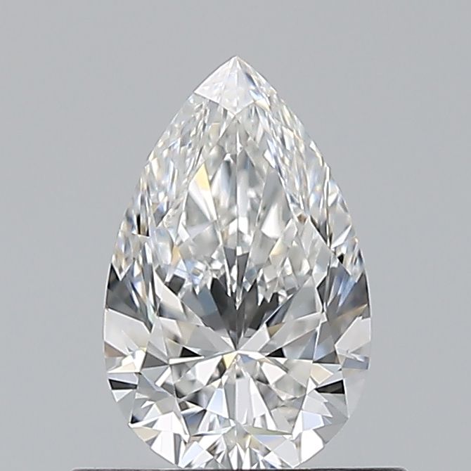 Diamond Natural 0,6Ct F-VS1 Pear - GIA6542700278 1