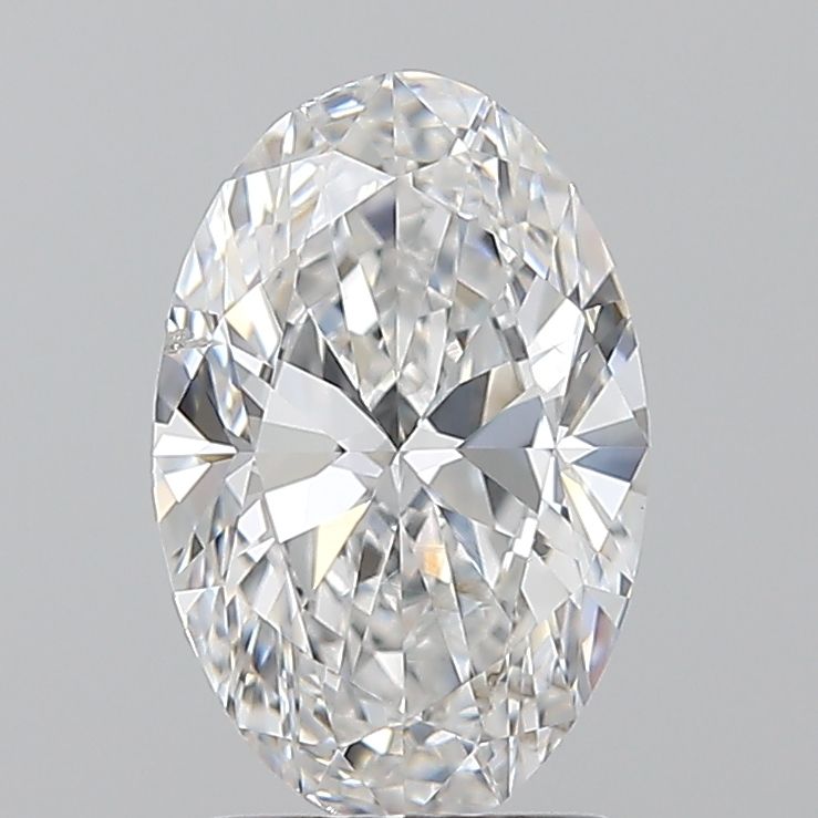Diamond Natural 1,5Ct D-SI1 Oval - GIA6545733171