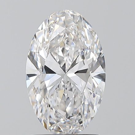 Diamond Natural 1,7Ct E-VVS2 Oval - GIA5232825314 1