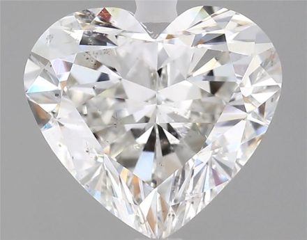 Diamond Natural 1,61Ct G-SI2 Heart - GIA2235890573 1