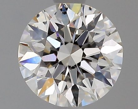 Diamond Natural 1Ct F-SI1 Round - GIA6452333697 1