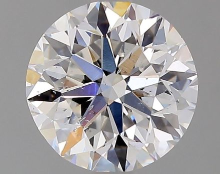 Diamond Natural 1,5Ct E-SI2 Round - GIA7452211671 1