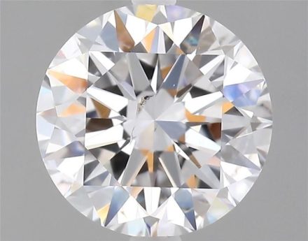 Diamond Natural 1,52Ct D-SI2 Round - GIA5232893342 1