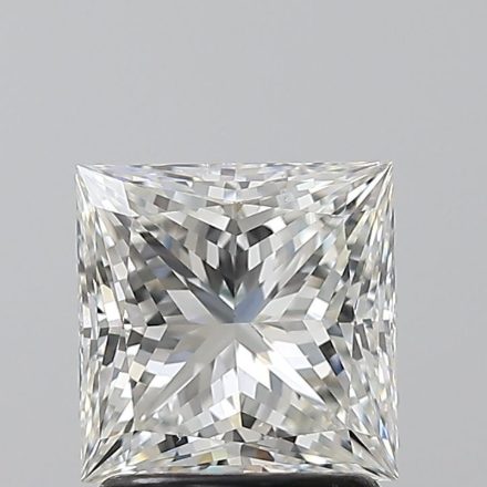 Diamond Natural 1,7Ct H-SI1 Princess - GIA2546819031 1