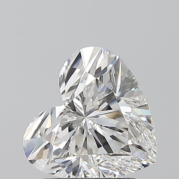 Diamond Natural 1,5Ct G-VVS1 Heart - GIA7548095011 1