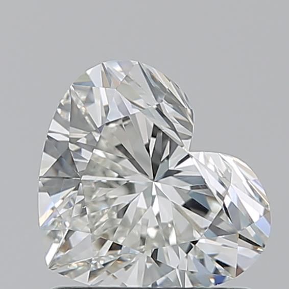 Diamond Natural 1,01Ct I-SI1 Heart - GIA6545558944 1