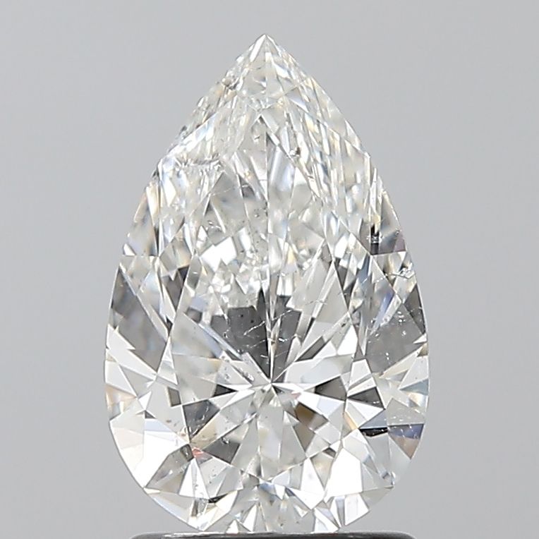 Diamond Natural 1,51Ct G-SI2 Pear - GIA2544475763 1
