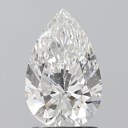 Diamond Natural 1,51Ct G-SI2 Pear - GIA2544475763 1
