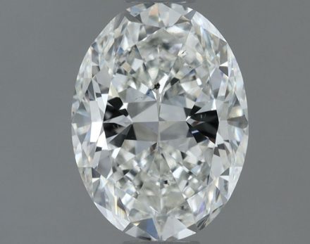 Diamond Natural 1,3Ct H-SI1 Oval - GIA7543192667 1