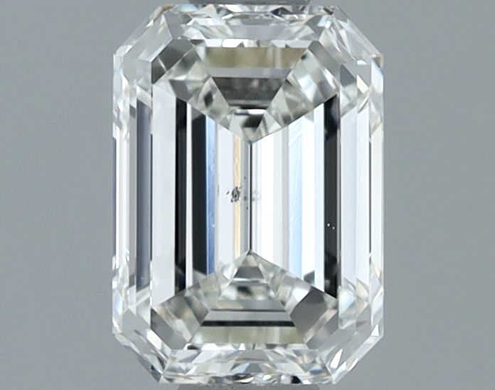 Diamond Natural 1Ct H-SI1 Emerald - GIA1535070743 1