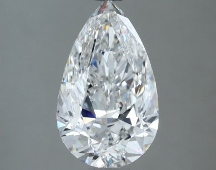 Diamond Natural 1,8Ct F-SI1 Pear - GIA7531853196 1