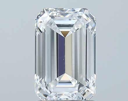 Diamond Natural 1,52Ct D-VS2 Emerald - GIA6532198140 1