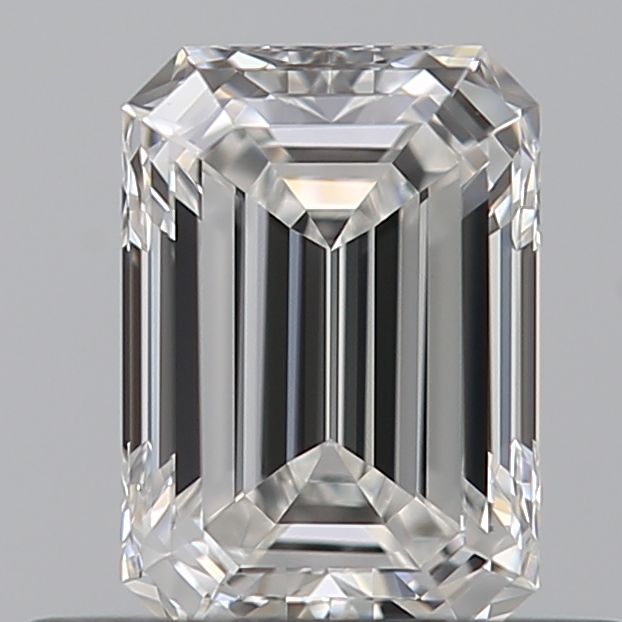 Diamond Natural 0,57Ct F-VVS1 Emerald - GIA1527026310 1