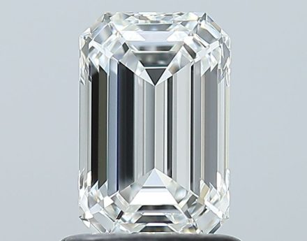 Diamond Natural 1,07Ct H-IF Emerald - GIA6531438972 1