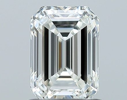 Diamond Natural 1,07Ct H-IF Emerald - GIA5232622496 1