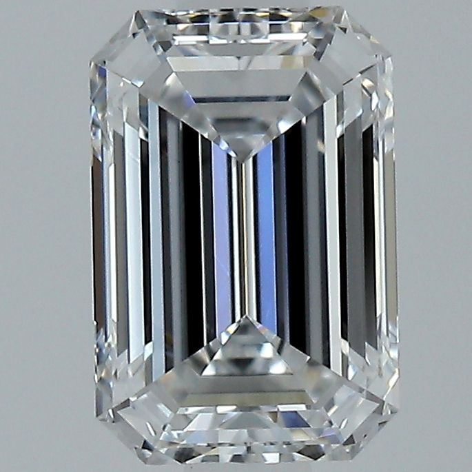 Diamond Natural 1,01Ct D-VVS2 Emerald - GIA7523114509