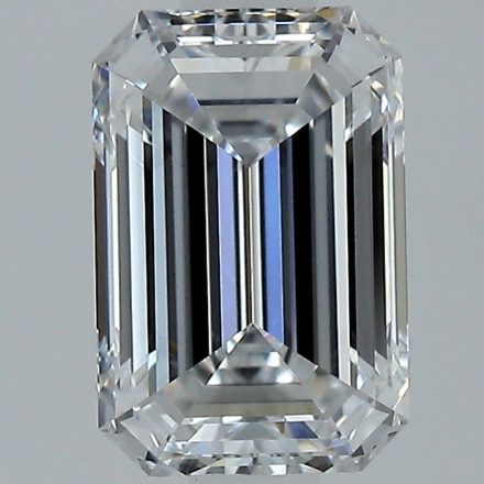 Diamond Natural 1,01Ct D-VVS2 Emerald - GIA7523114509 1