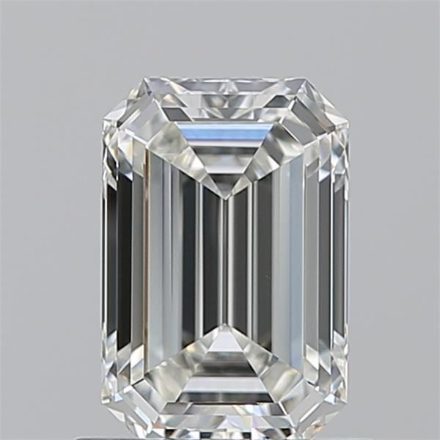 Diamond Natural 1,01Ct H-VVS1 Emerald - GIA6545647290 1