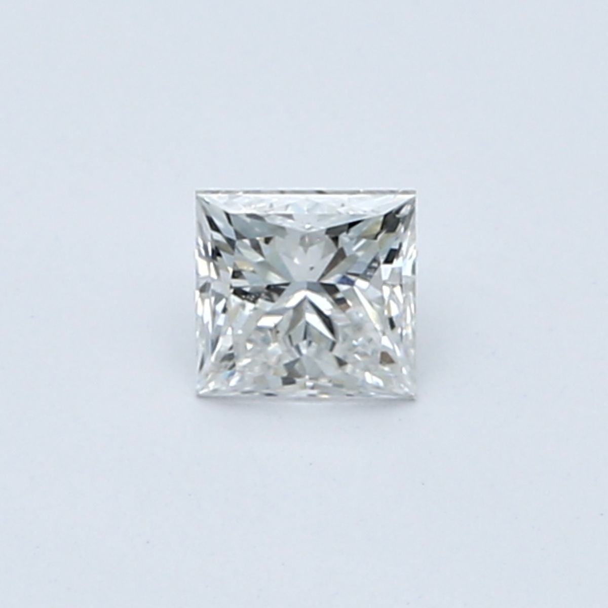 Diamond Natural 0,35Ct D-SI1 Princess - GIA5346337446 1