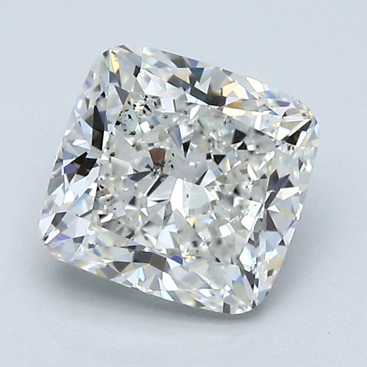 Diamond Natural 1,71Ct H-SI2 Cushion - GIA6395482079 1