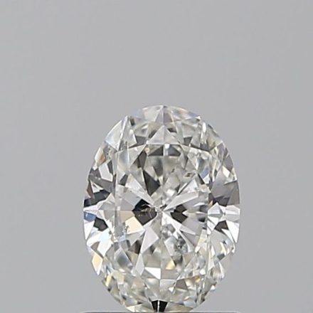 Diamond Natural 0,9Ct G-SI2 Oval - GIA6455295834 1