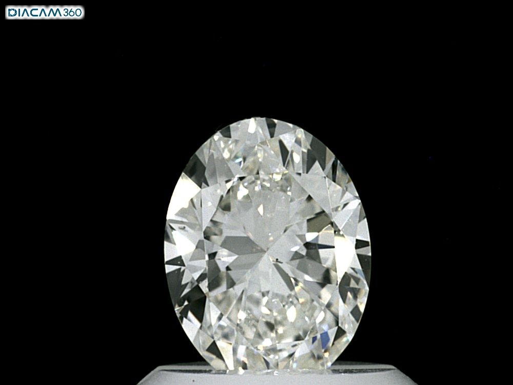 Diamond Natural 0,7Ct J-VS2 Oval - GIA6451594044 1