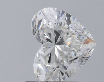 Diamond Natural 1,7Ct G-SI2 Heart - GIA6491661134 1