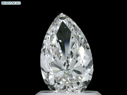 Diamond Natural 1,01Ct E-SI1 Pear - GIA1216064385 1