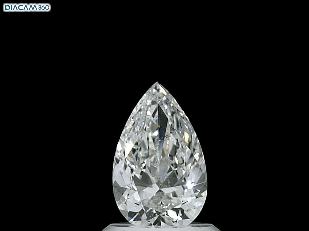 Diamond Natural 1Ct F-SI2 Pear - GIA6431487240 1