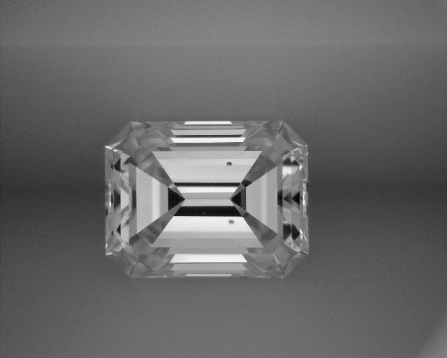 Diamond Natural 0,51Ct D-SI1 Emerald - GIA1156499484 1