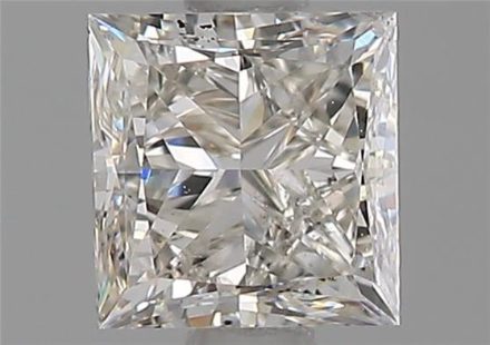 Diamond Natural 0,9Ct H-SI1 Princess - GIA2194560423 1