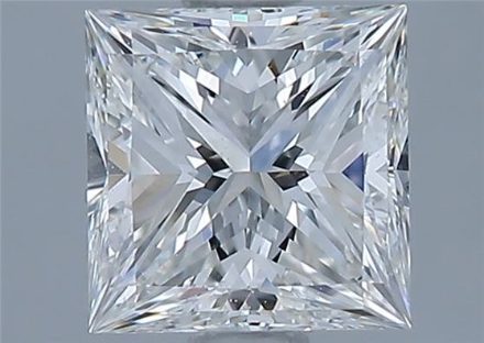 Diamond Natural 0,9Ct G-VVS2 Princess - GIA6471548425 1