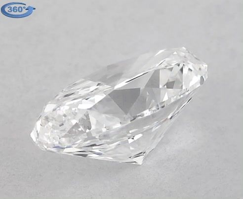 Diamond Natural 0,91Ct D-VS1 Oval - GIA7388568497 1