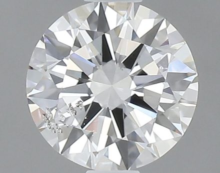 Diamond Natural 0,44Ct H-SI2 Round - GIA6522279474 1
