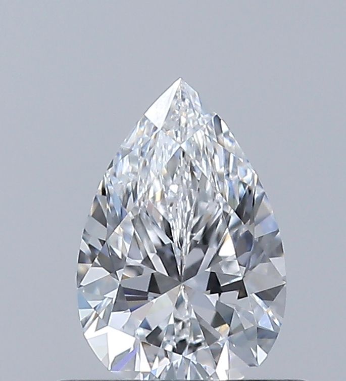 Diamond Natural 0,5Ct D-VVS2 Pear - GIA7536803344 1