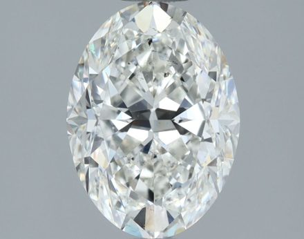Diamond Natural 1,71Ct H-SI1 Oval - GIA6525812499 1