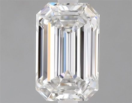 Diamond Natural 1,01Ct F-IF Emerald - GIA6542127004 1