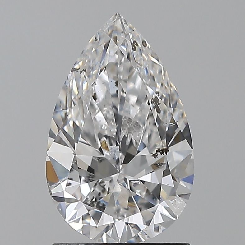 Diamond Natural 1,5Ct D-SI2 Pear - GIA5433414663 1