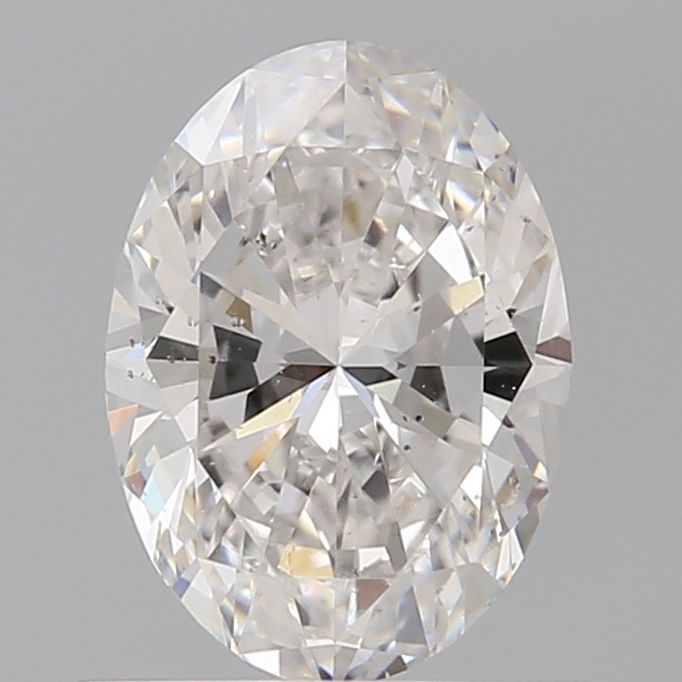 Diamond Natural 0,9Ct G-SI1 Oval - GIA7531960533 1