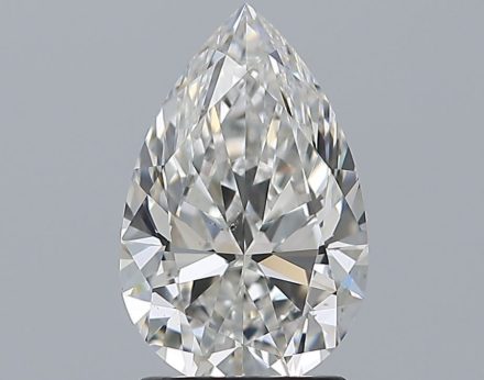 Diamond Natural 1,71Ct F-SI1 Pear - GIA1549262455 1