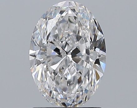 Diamond Natural 1,51Ct D-SI2 Oval - GIA6515380729 1