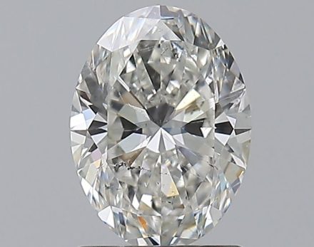 Diamond Natural 1,29Ct H-SI2 Oval - GIA2528356135 1