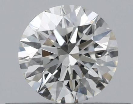 Diamond Natural 0,37Ct K-VS1 Round - GIA7496458211 1
