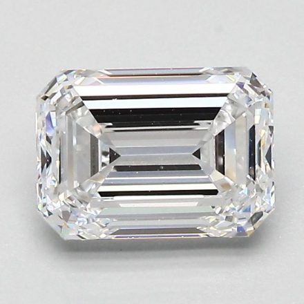 Diamond Natural 1,7Ct D-VS2 Emerald - GIA7521610577 1