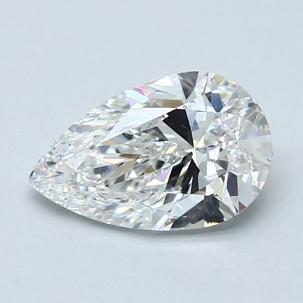 Diamond Natural 1,7Ct F-VS2 Pear - GIA7541849962 1