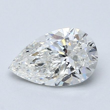 Diamond Natural 1,3Ct G-SI1 Pear - GIA5546872302 1